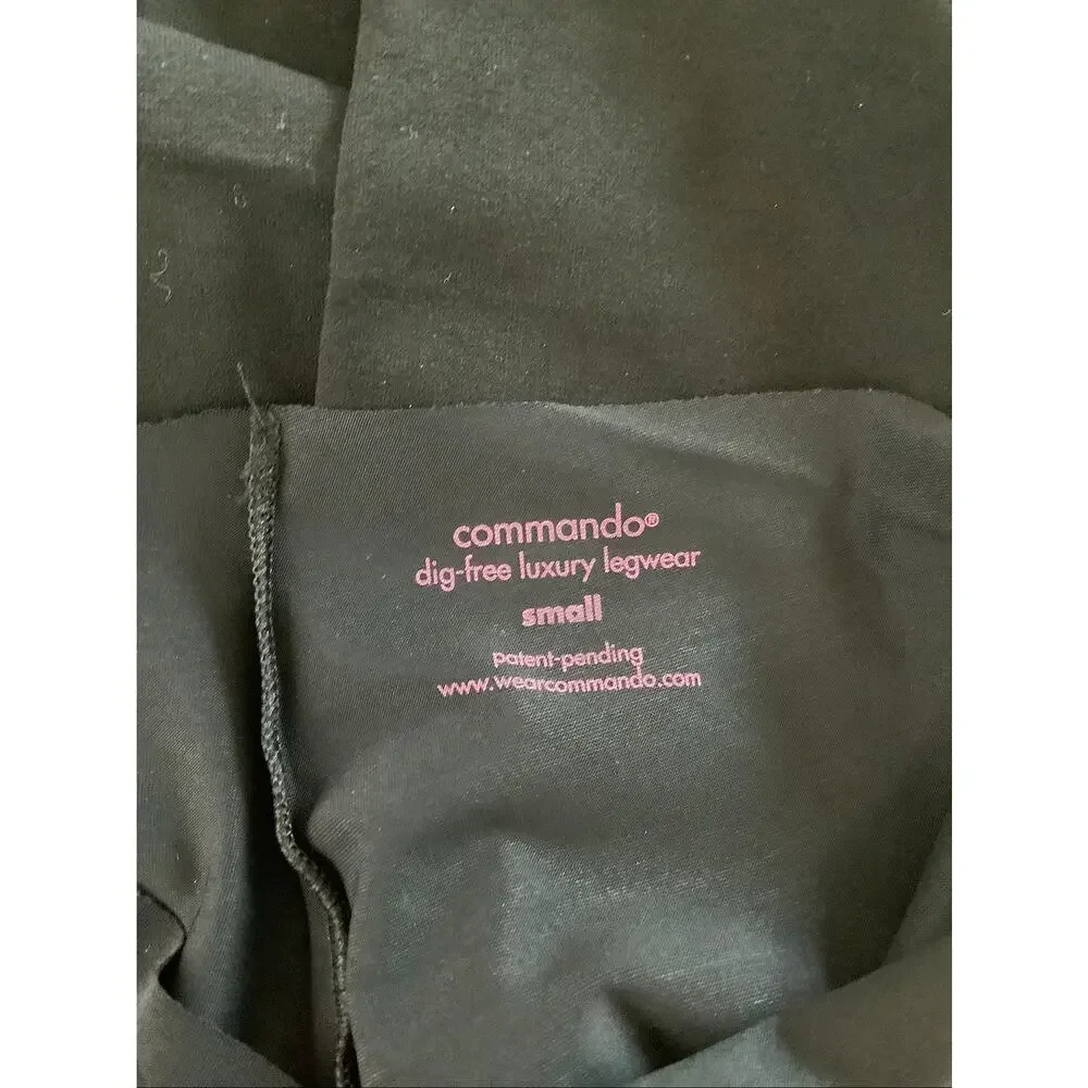 Commando Women's S Black Ultimate Opaque Dig Free Luxury Footless Tights D23-5